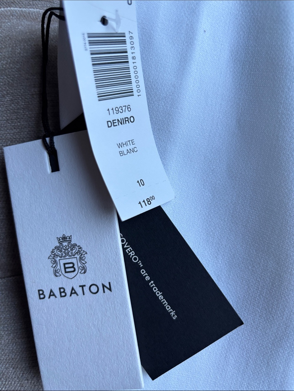 Babaton white Tailored Vest - Picture 6 of 7